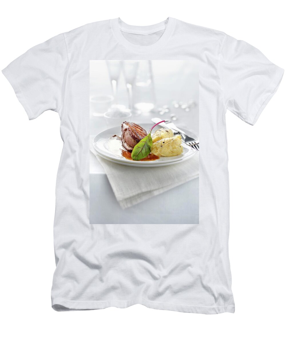 Duckling Fillet and Mashed Potatoes with Truffles Studio T-Shirt
