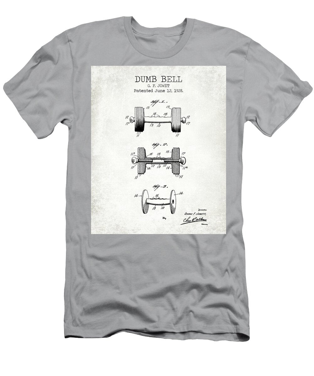 Dumb Bell Old Patent Denny H T-Shirt