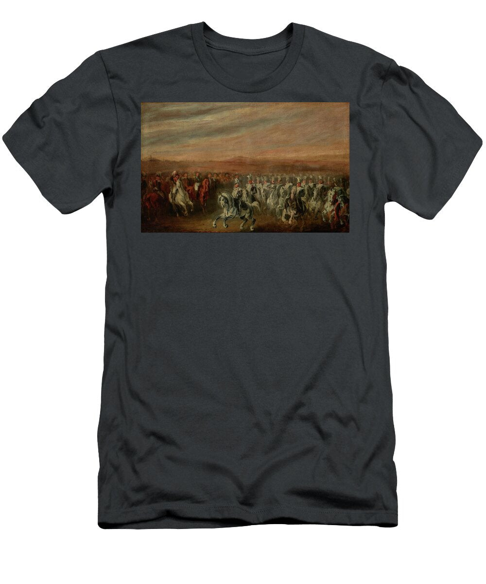 Dwernicki At the Head of the 2nd Uhlan Regiment Piotr Michalowski T-Shirt
