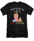 Easily Distracted By Movies and Popcorn Manuel Schmucker T-Shirt