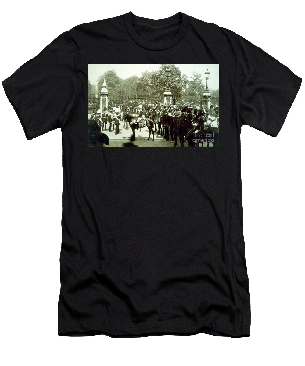 East India Company Cavalry At Queen Victorias Golden Jubilee 1887 English Photographer T-Shirt