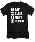 Eat Sleep Fight 2 Titan T-Shirt