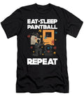 Eat Sleep Paintball Game Paintball Player Gift Thomas Larch T-Shirt