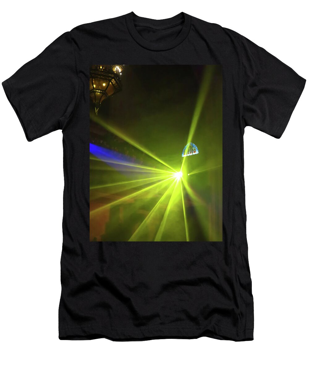 Echo and the Bunnymen At Cathedral Sanctuary Los Angeles 3 the Rocker Chic Danette West T-Shirt