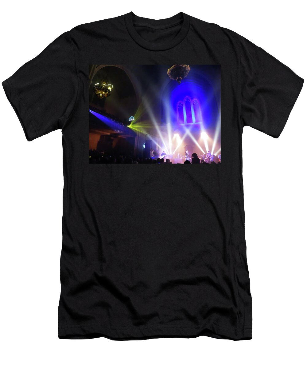 Echo and the Bunnymen At Cathedral Sanctuary Los Angeles 4 the Rocker Chic Danette West T-Shirt