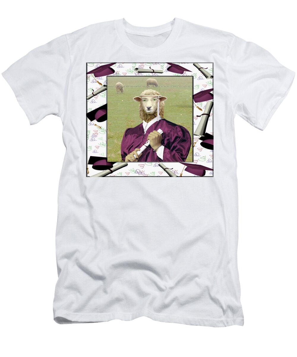 Edit This 66 the Last Sheepskin Graduate Only a Fine Day T-Shirt