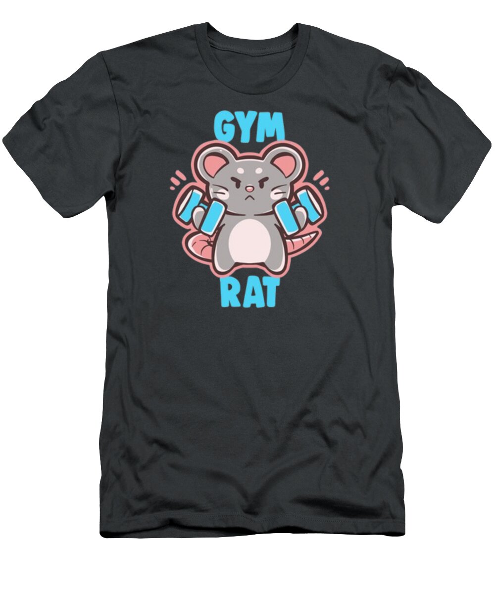 Editable Gym Rat Nia Dania T-Shirt