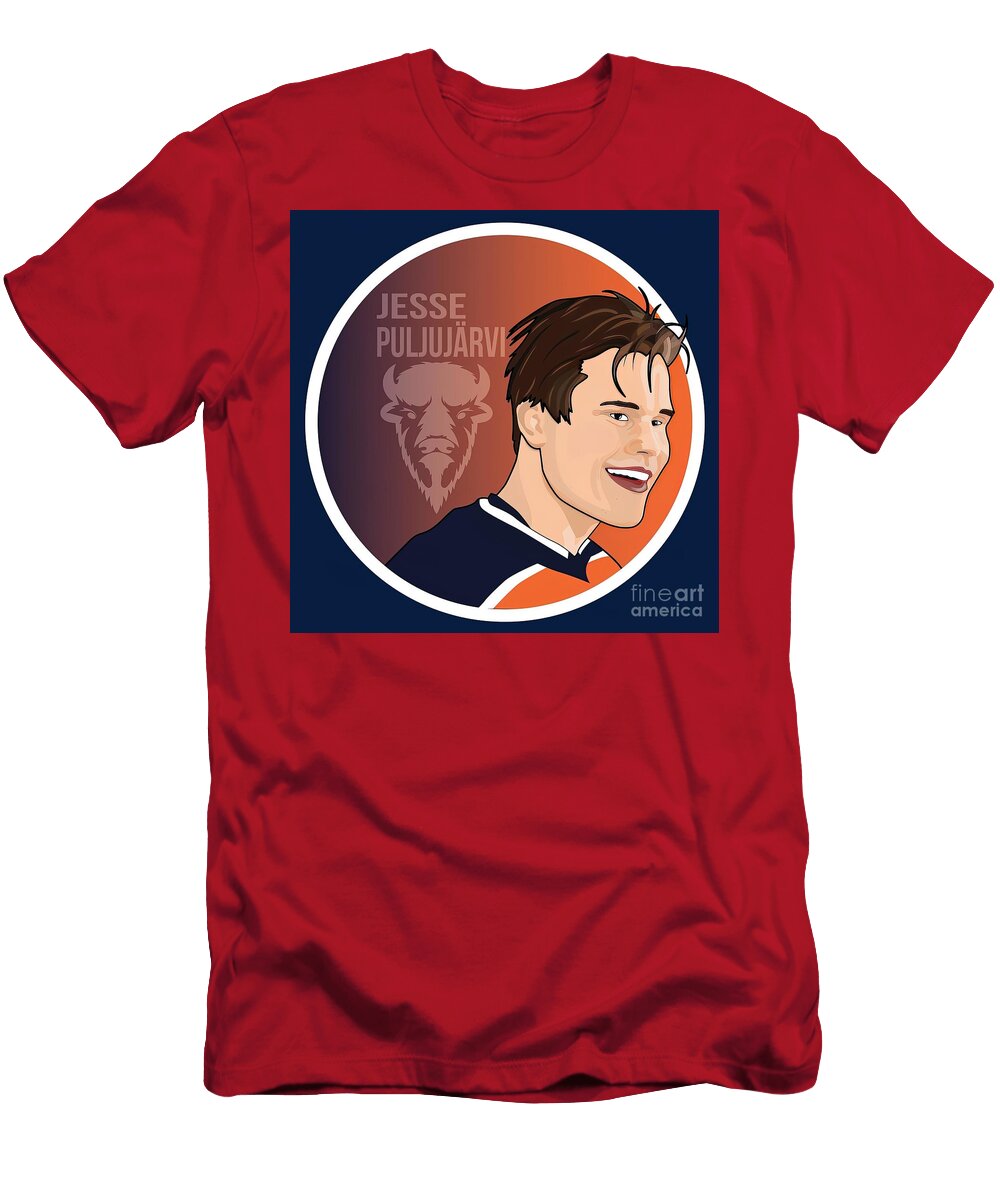 Edmonton Oilers Jesse Puljujarvi Price Russell T-Shirt