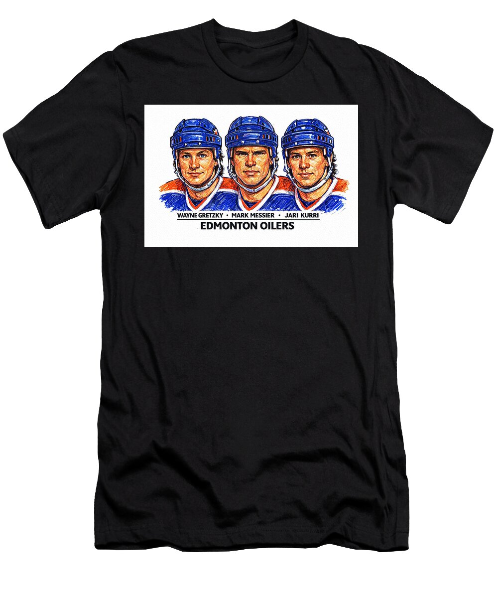 Edmonton Oilers Legends All Sports T-Shirt