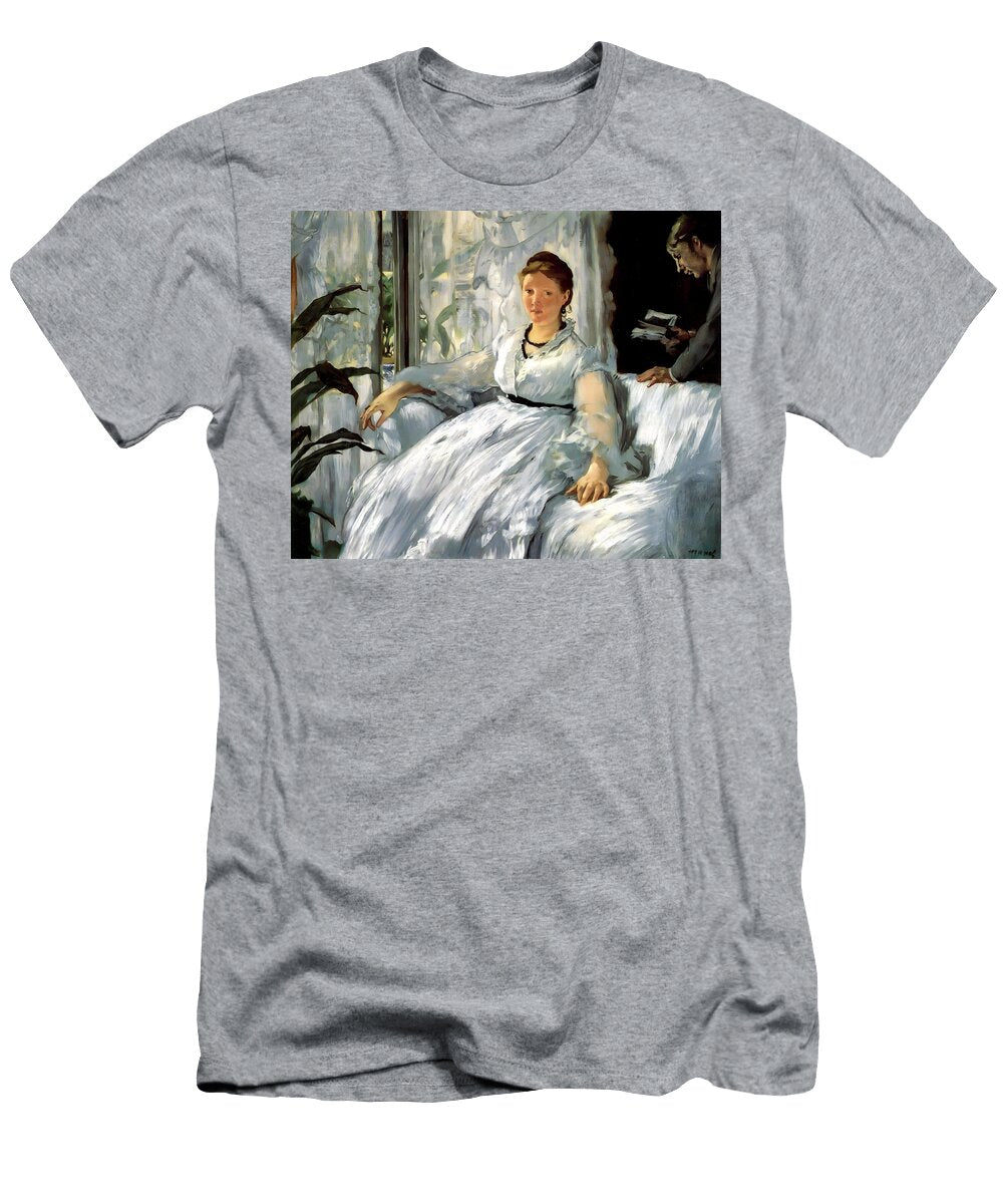 Edouard Manet 1865 1873 Edouard Mamet LA Lecture Owl Gallery T-Shirt