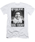 Elf I Saw Dog Today Hjalmar Gunnarsson T-Shirt