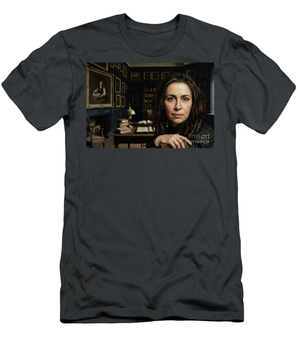 Elizabeth Barrett Browning English Poet of the Victorian Era Gianpiero Lauretta T-Shirt