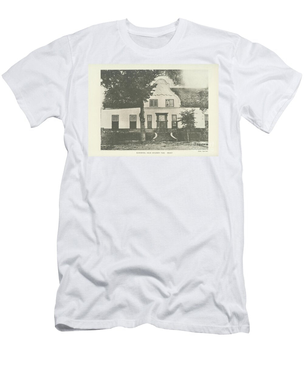 Elsenburg Near Mulders Vlei South Front F1 Historic Illustrations T-Shirt