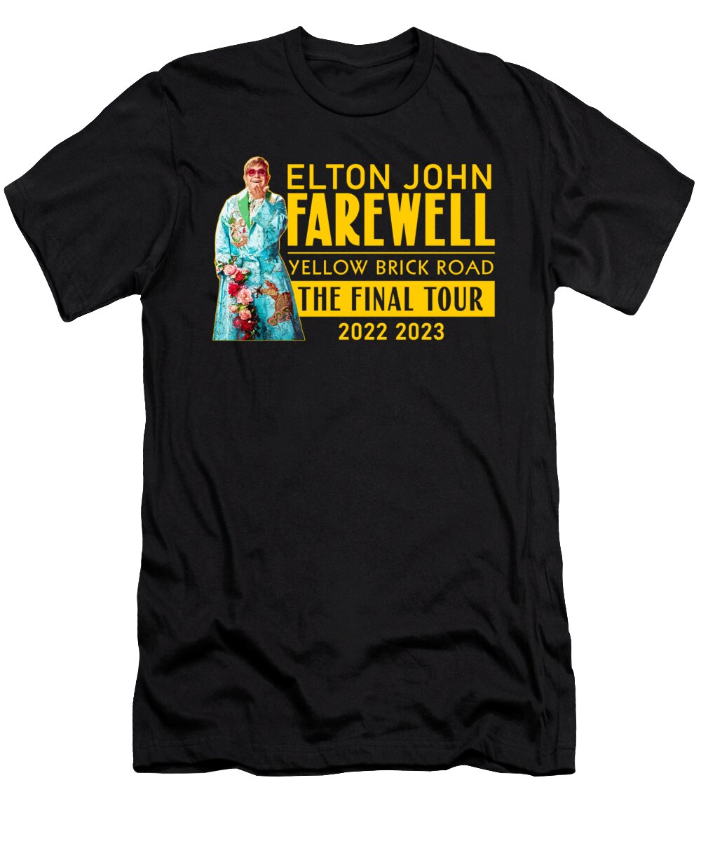 Elton John Farewell Yellow Brick Road the Final Tour 2022 2023 Osmar Race T-Shirt