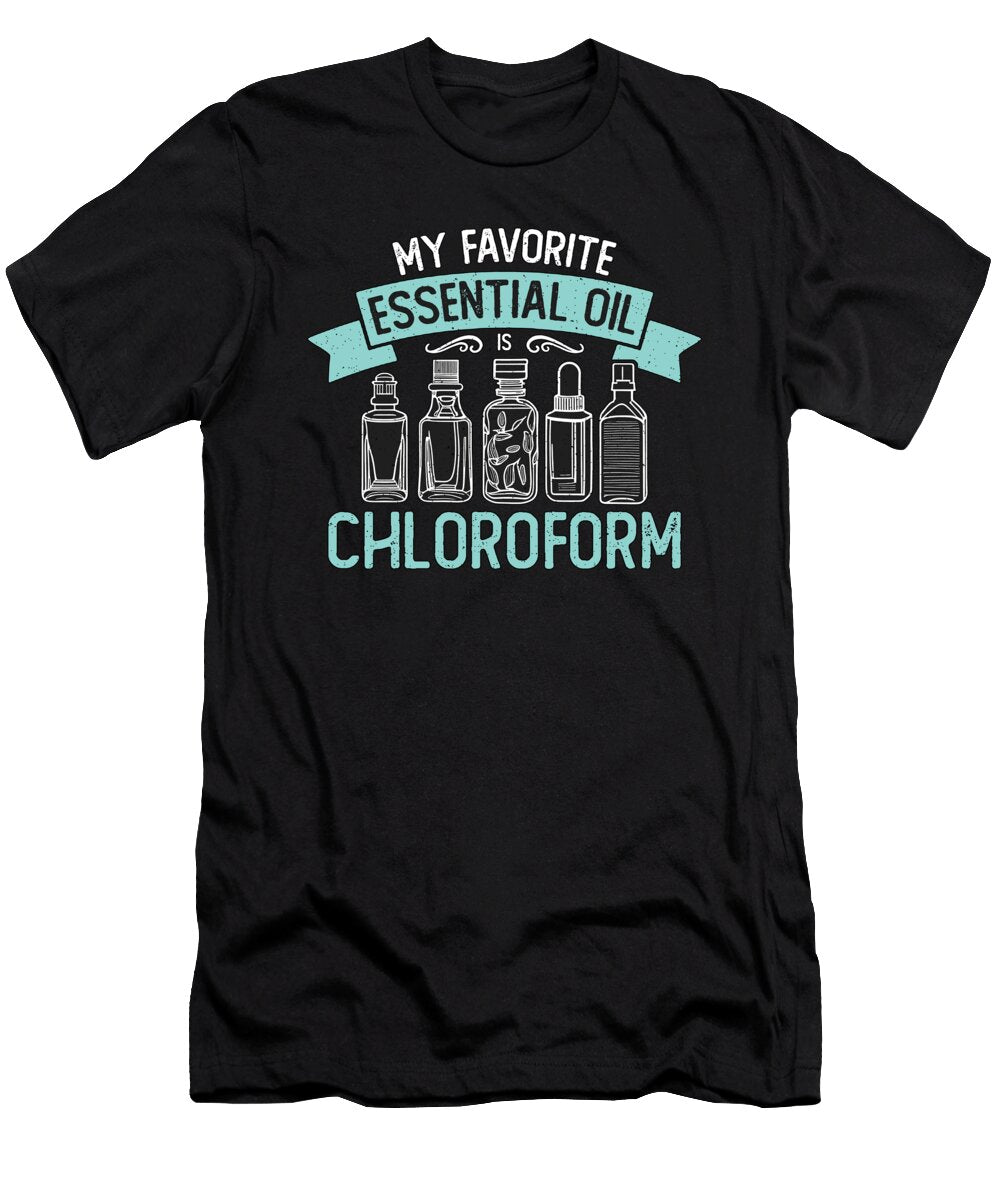 Embalmer My Favorite Essential Oil Funeral Home Tshirtconcepts Marvin Poppe T-Shirt