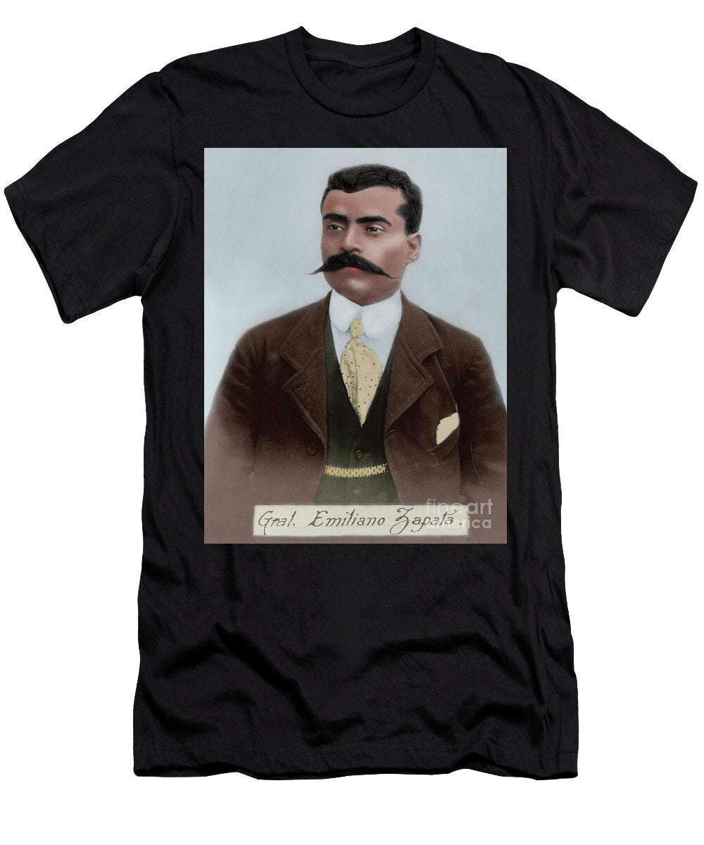 Emiliano Zapata Salazar Mexican Revolutionary Unknown Artist T-Shirt