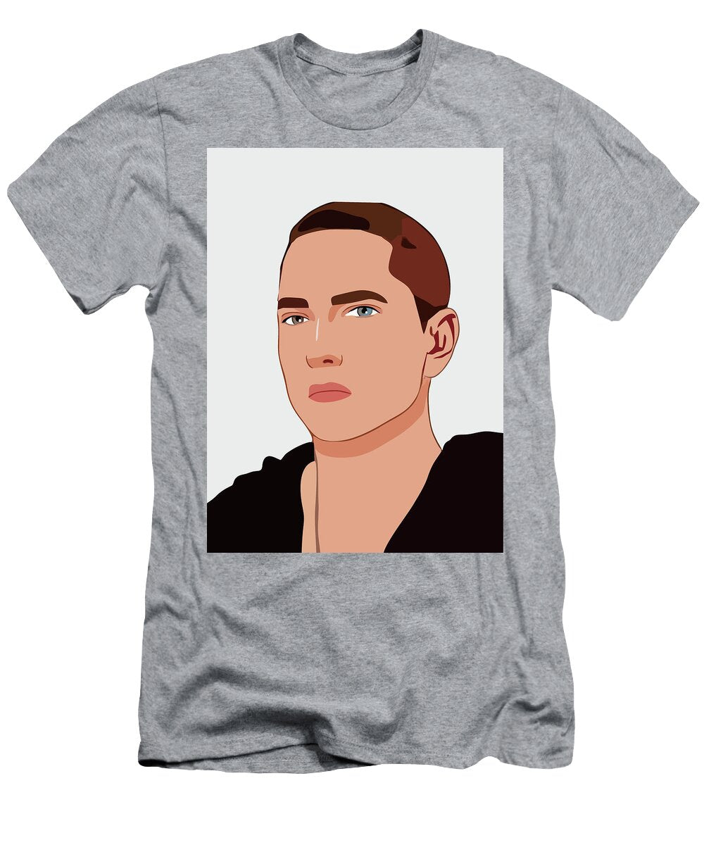Eminem Cartoon Portrait 1 Ahmad Nusyirwan T-Shirt