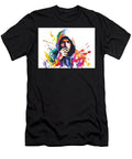 Eminem Colorful Portrait Abstract Art Owais Golden T-Shirt