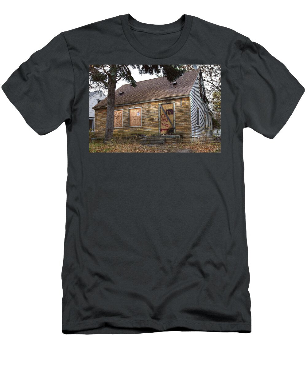 Eminems Childhood Home Detroit Mi B and G Art T-Shirt