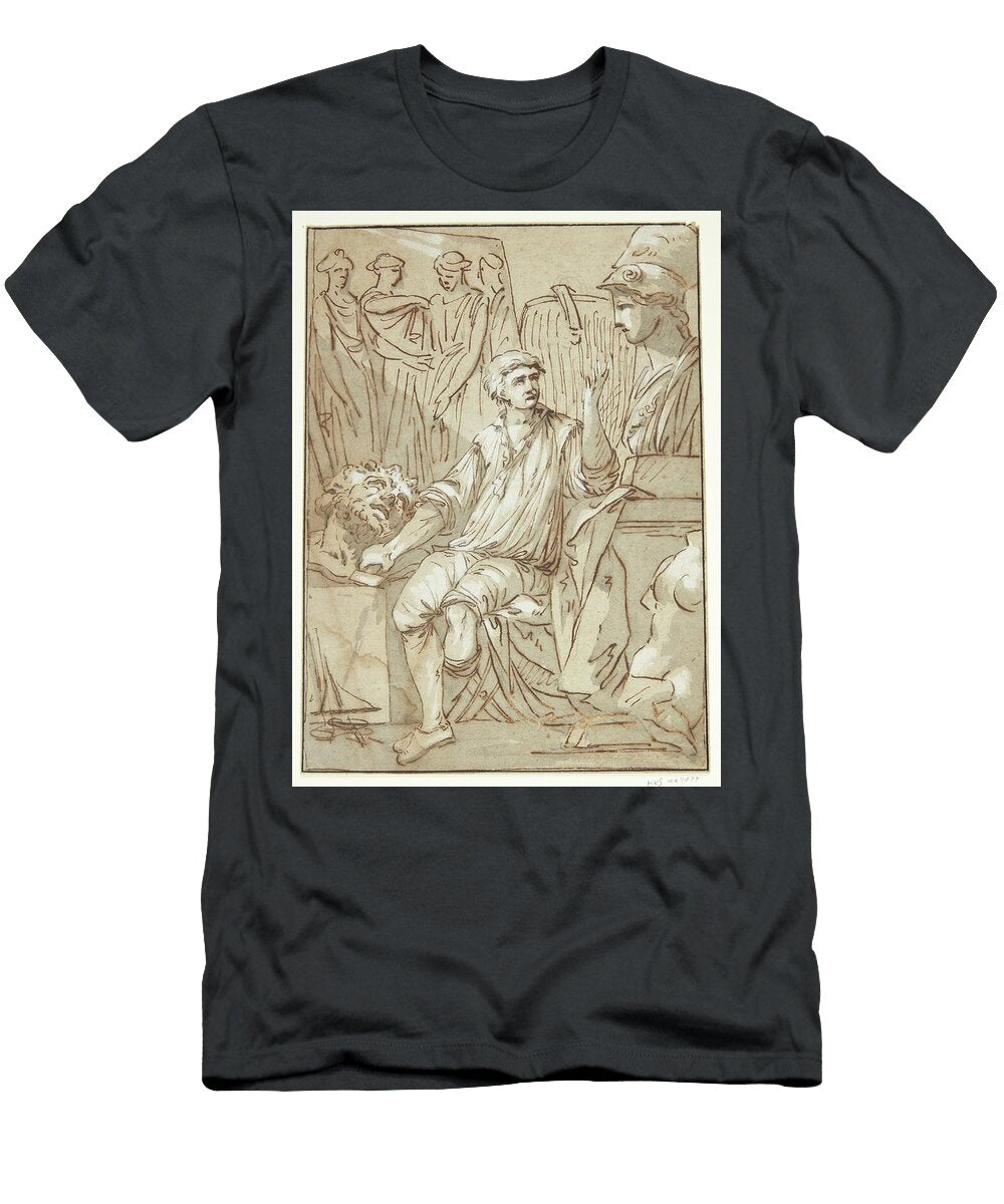 En Billedhugger I Sit Vrksted Francois Perrier T-Shirt