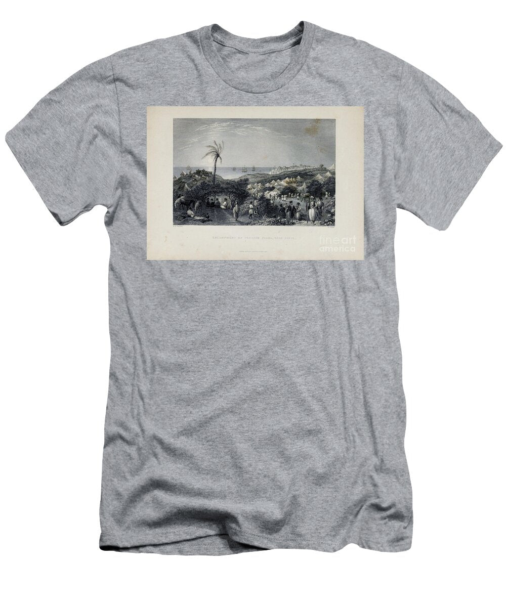 Encampment of Ibrahim Pasha Jaffa T1 Historic Illustrations T-Shirt