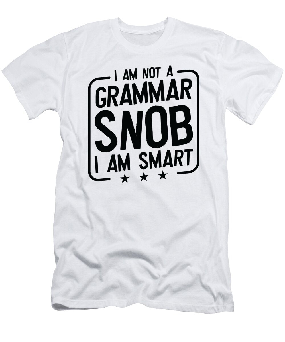 English Grammar Police Smart English Teacher Toms Store T-Shirt