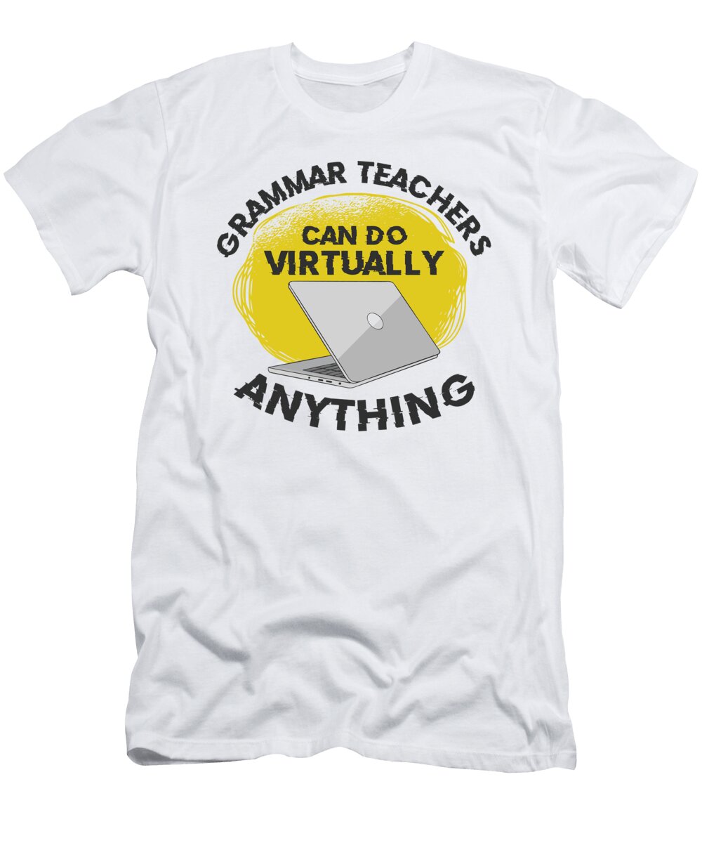 English Grammar Teacher Virtual Computer Toms Store T-Shirt