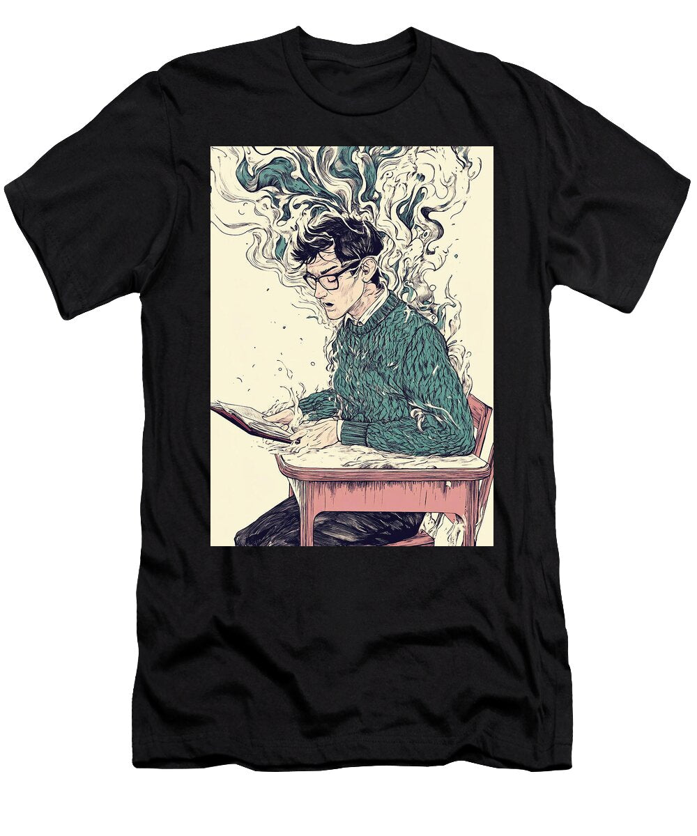 Engrossing Reading Experience Rhys Jacobson T-Shirt
