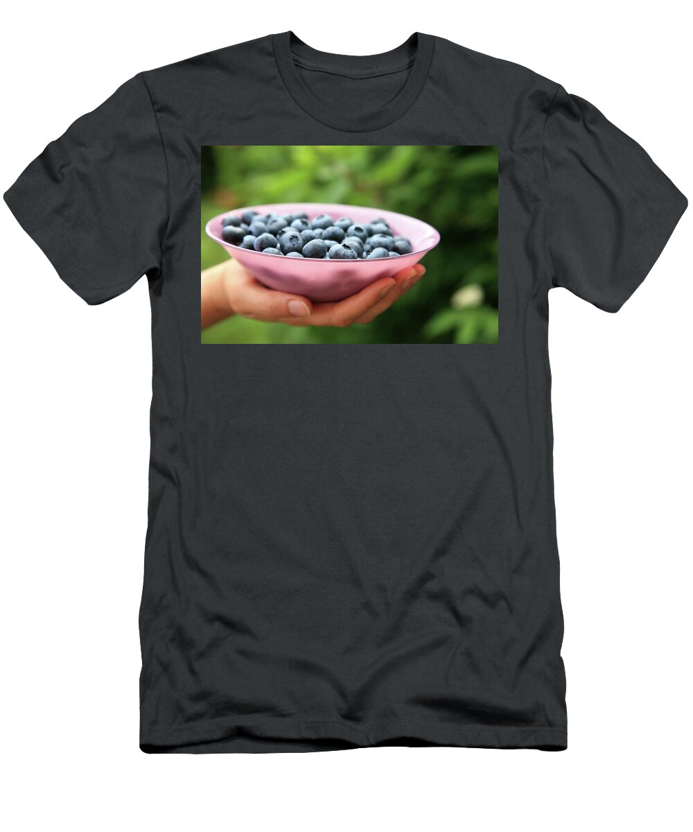 Enjoy Some Fresh Blueberries Karen Kaspar T-Shirt