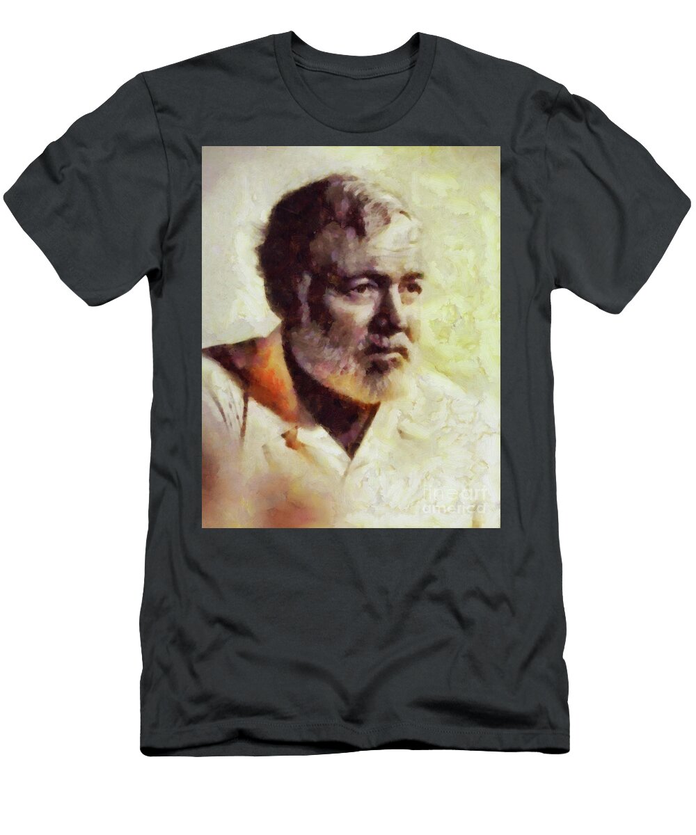 Ernest Hemingway Literary Legend Sarah Kirk T-Shirt
