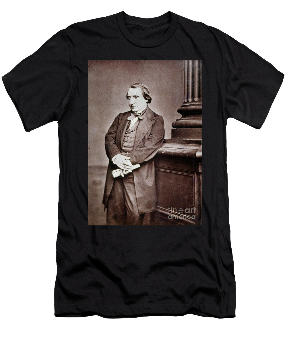 Ernest Renan 1823 1892 French Writer and Historian Photo By Adam Salomon Antoine Samuel Adam Salomon T-Shirt