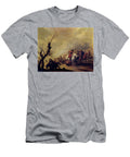 Escaramuza De Caballeria First Half 17th Century Flemish School Oil on Cop Pieter Meulener 1602 1654 T-Shirt
