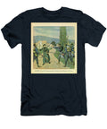 Eugene Sergeants Eastern Armee Abbe Barret Left Devecey Taken Prisoner By French 1870 Engraving Louis Charles Bombled T-Shirt
