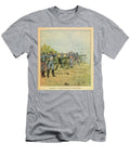 Eugene Sergeants Eastern Armee At Chateauneuf Dec 1870 Armstrong Canons of 1st Legion of Rhone 1870 Engraving Louis Charles Bombled T-Shirt