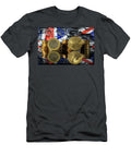 Euro Dollar Exchange Rate Parity UK Britain British Flag Union Jack Background Macro Pablo Avanzini T-Shirt