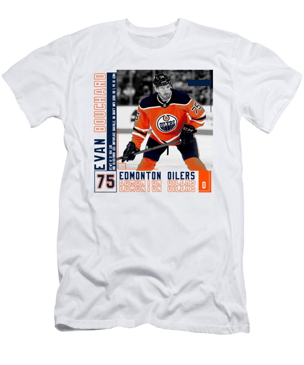 Evan Bouchard Ice Hockey Kelvin Kent T-Shirt