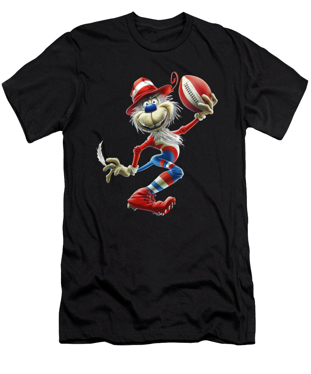 Evolution of Dr Seuss Vs Boston Red Sox Ezone Prints T-Shirt