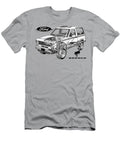 Exclusive Cutaway Art American Retro Offroad 4x4 Car 1984 Ford Bronco Ii 29l Cologne V6 Vlad Automotive T-Shirt