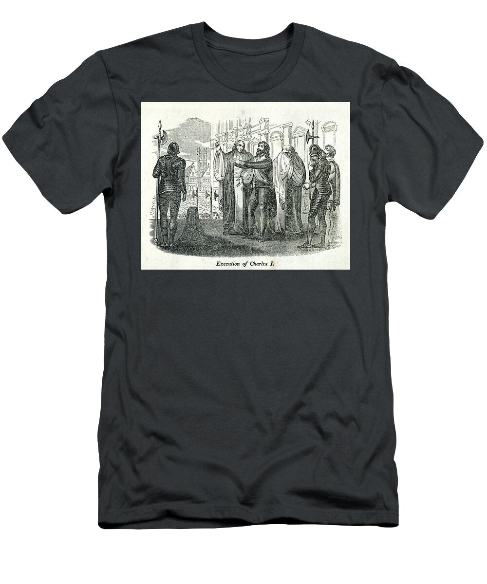 Execution of Charles I J1 Historic Illustrations T-Shirt