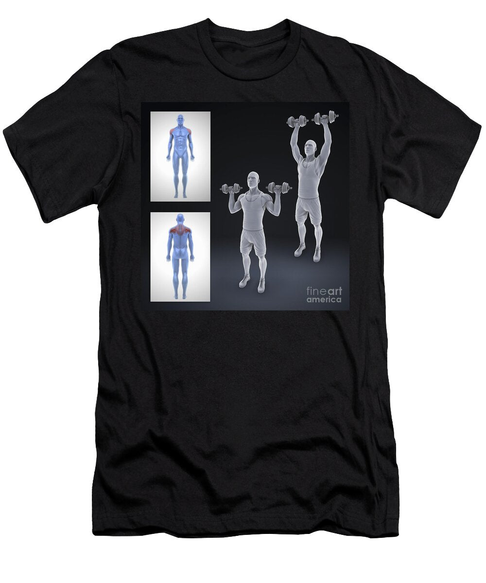 Exercise Workout Science Picture Co T-Shirt