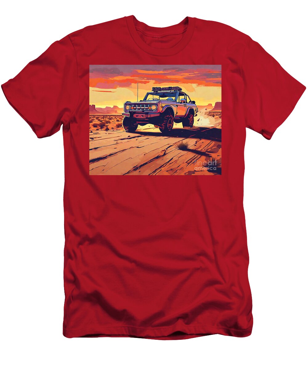 Extreme Bronco Adventure Ford Bronco Warthog Destiney Sullivan T-Shirt