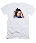 Face of a Female Beauty with Red Eye Make Up Jorgo Photography T-Shirt