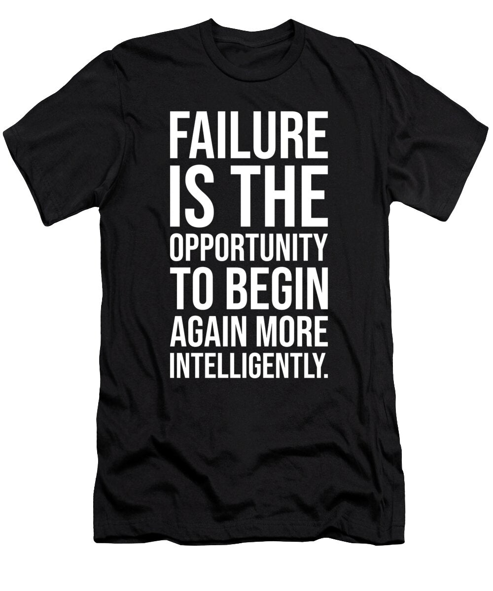 Failure Is Opportunity Gym Hustle Success Motivational Matthew Chan T-Shirt