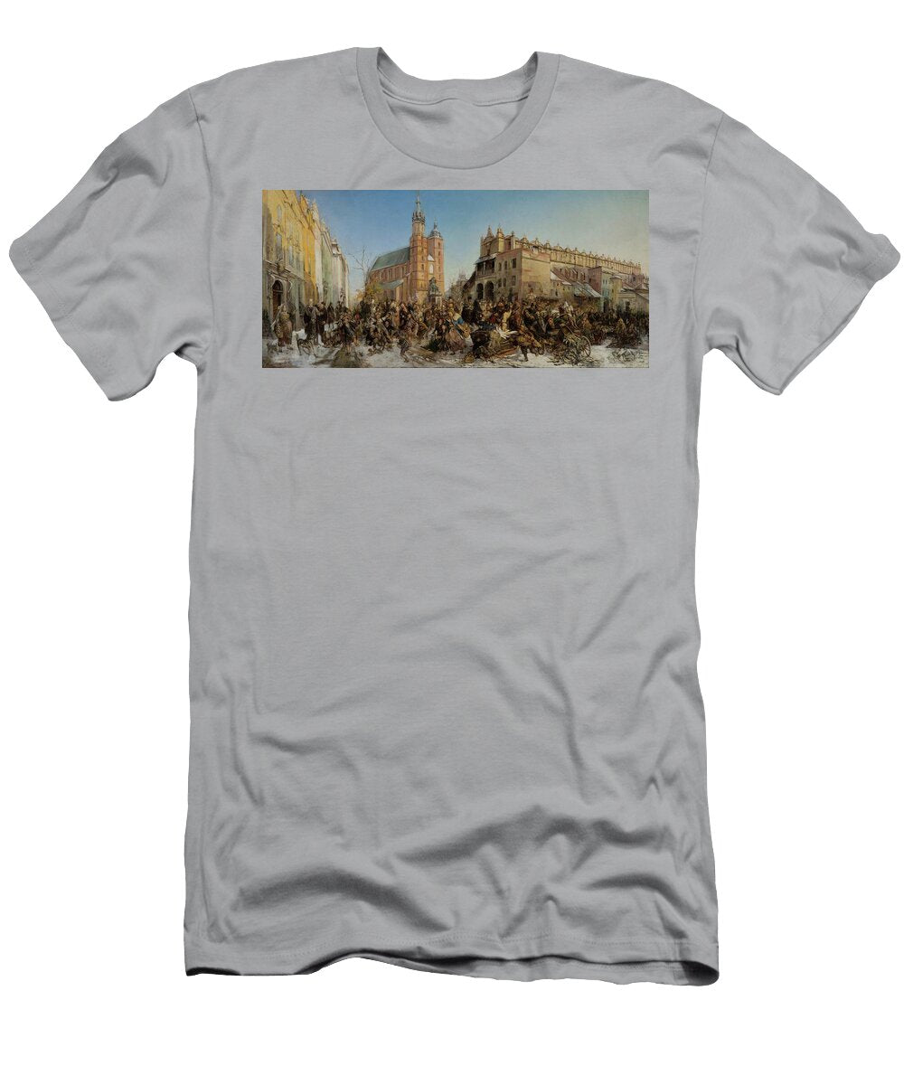 Fair on the Main Market Square in Krakow Hipolit Lipinski T-Shirt