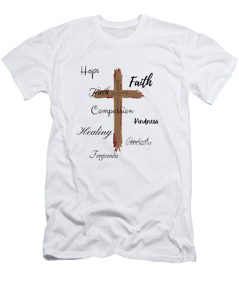 Faith Cross the Great Eight Rick Woodall T-Shirt