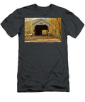 Fall Colors At the Eagleville Covered Bridge Adam Jewell T-Shirt