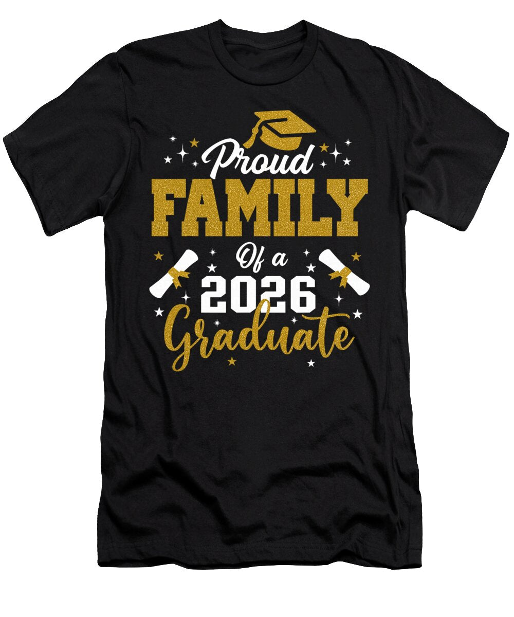 Family 2026 Graduation Proud Family of a 2026 Coami Tacti T-Shirt