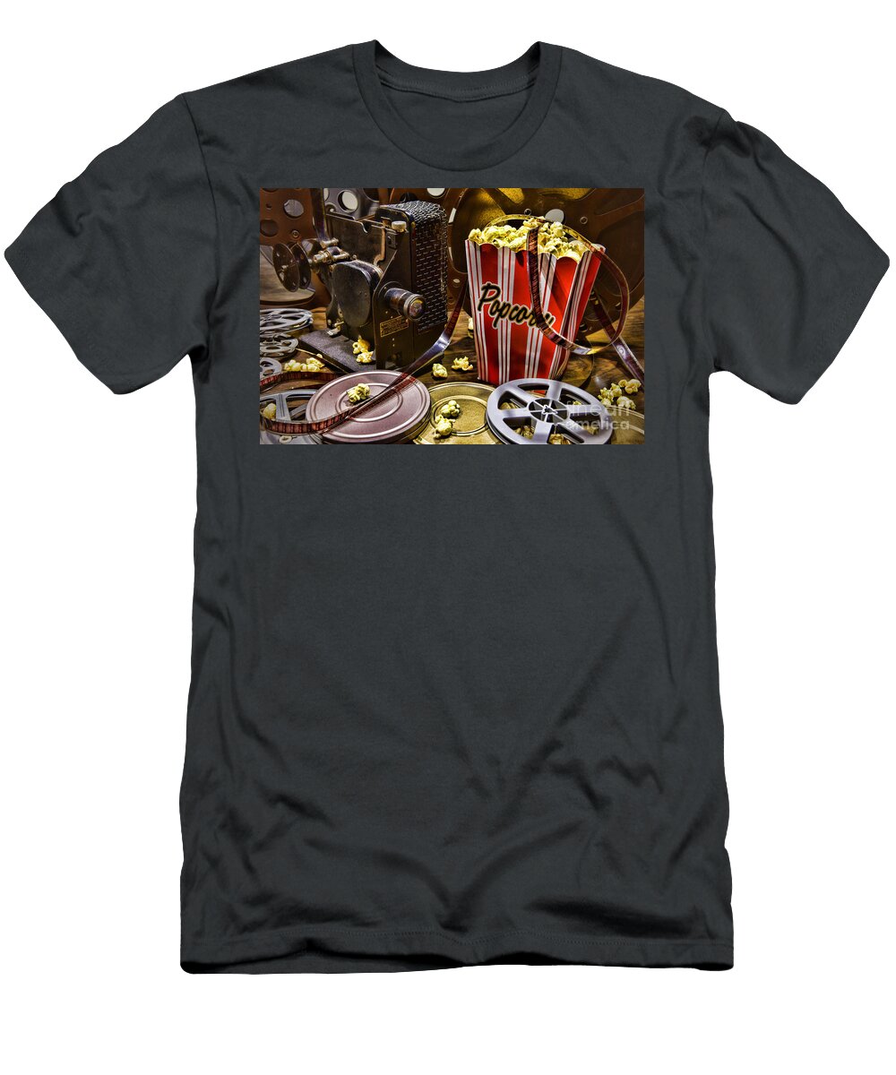 Family Movie Night the Good Old Days Paul Ward T-Shirt