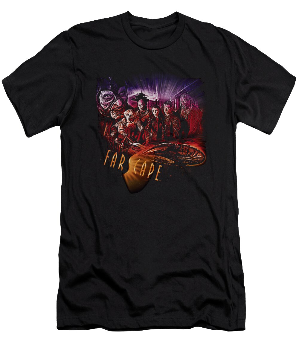 Farscape Graphic Collage Bobby Brock T-Shirt