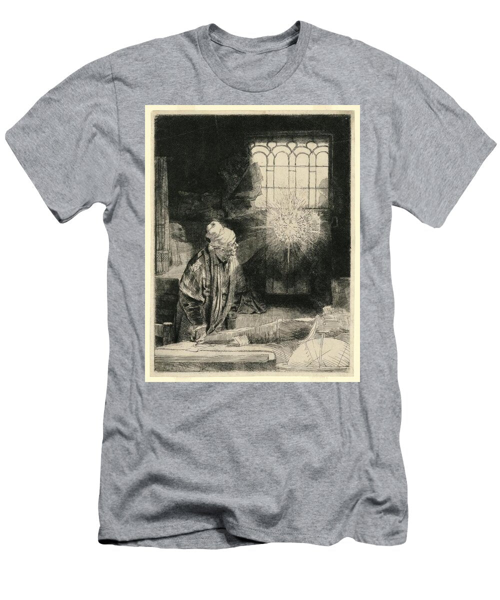 Faust in His Study Watching a Magic Disc 0005 Rembrandt T-Shirt